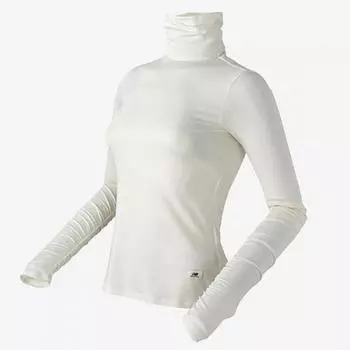 New Balance Футболка с длинным рукавом и W-образным вырезом Polar Tee nbndc4W022 64 85(S)