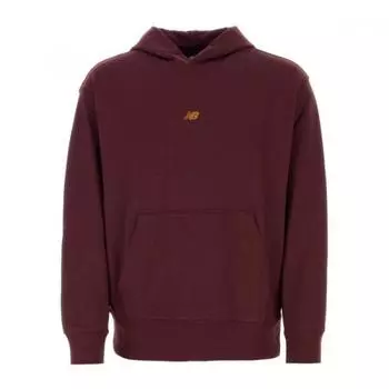 New Balance Футболка с капюшоном из хлопка mT31502nby Nbburgundy S