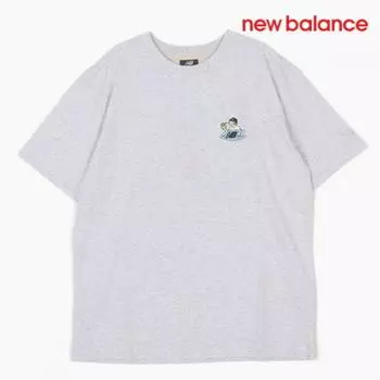 New Balance Футболка с коротким рукавом D22 Nbnefco243 16 Uni Nb Boy Board Shop с коротким рукавом FREE/L