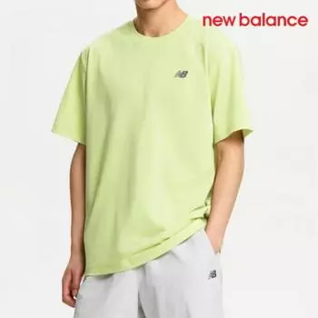 New Balance Футболка с коротким рукавом D24 Nbnee22623 41 Uni Frozen Cool Feel Big Logo FREE/L