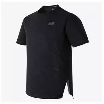 New Balance Футболка с коротким рукавом EQs Nbnec46031 19 Mt23281 Q Speed jacQu Black series/100