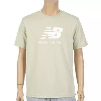 New Balance Футболка с коротким рукавом Essential Big Logo Short Sleeve Nbnedb1163 49 90(S)