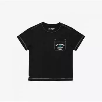 New Balance Футболка с коротким рукавом Essential Essential Cooling Nk9ee1101u Blac для детей (19)Black/110