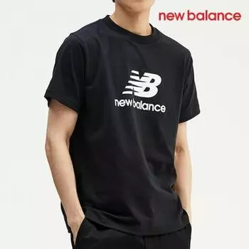New Balance Футболка с коротким рукавом Half Club C28 Nbnee2s011 19 Uni Big Logo Van L