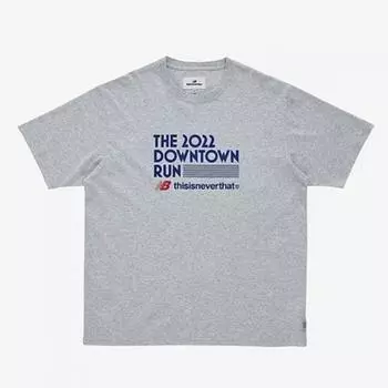 New Balance Футболка с коротким рукавом Half Club Public TinT Nbnec3l013 15 105(XL)