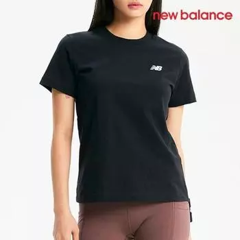 New Balance Футболка с коротким рукавом Half Club D24 Nbnee2s112 19 для женщин, маленькая M