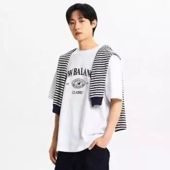 New Balance Футболка с коротким рукавом Heritage Nbnee21113 10 90(S)