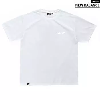 New Balance Футболка с коротким рукавом и принтом Hike Nbned29413 10 white/95