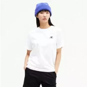 New Balance Футболка с коротким рукавом и небольшим логотипом Nbnee21013 10 white/100(L)