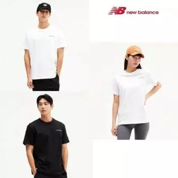 New Balance Футболка с коротким рукавом и большим логотипом Nbnee21023 3 Light gray (16)/100 (L)