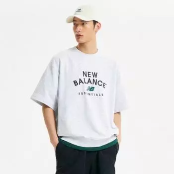 New Balance Футболка с коротким рукавом Lqj Nbnce21053 16 Uni Essential свитшот с коротким рукавом Semi 100