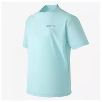New Balance Футболка с коротким рукавом Lqj Nbned32703 51 Uni Summer Water Blue series/95
