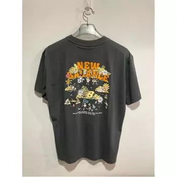 New Balance Футболка с коротким рукавом Nb Boy Festival Nbnef31613 Chalco (60)CHARCOAL/90(S)