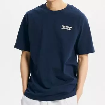 New Balance Футболка с коротким рукавом New Balance Nqj Nbnee2s051 59 Uni Flocking Lettering 90