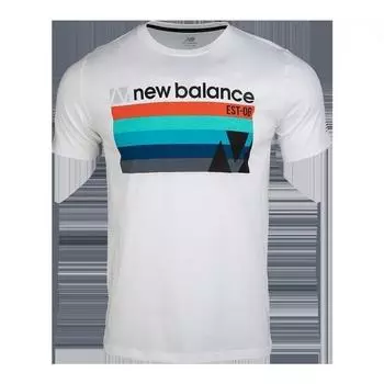 New Balance Футболка с коротким рукавом NewBalance Graphic Heater Nbnebb610110 090