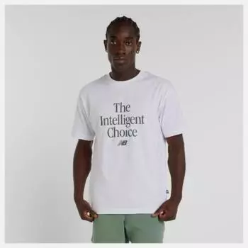 New Balance Футболка с коротким рукавом Rqk Nbnefcog21 10 Mt51915 Выбор надписи Короткий рукав 100