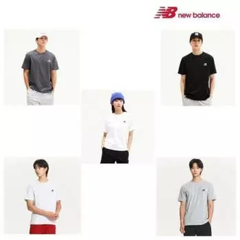 New Balance Футболка с коротким рукавом с небольшим логотипом Nbnee21013 5 типов 10 (white)/100(L)
