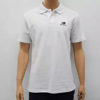 New Balance Футболка с коротким рукавом Uni Cp Pique white (90)