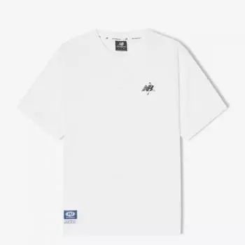 New Balance Футболка с коротким рукавом Uni Beach Run Graphic B1 Nbnef35603 10 19 27 NBNEF35603 10 90