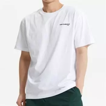 New Balance Футболка с коротким рукавом Uni Essential Back Big Logo B1 Nbnef21423 10 16 19 NBNEF21423 10/85