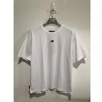 New Balance Футболка с коротким рукавом Uni Essential Center Logo Nbnef21413 белая (10)WHITE/90(S)