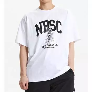 New Balance Футболка с коротким рукавом Uni Nbsc Basketball Graphic B1 Nbnef21533 10 16 19 NBNEF21533 10 90