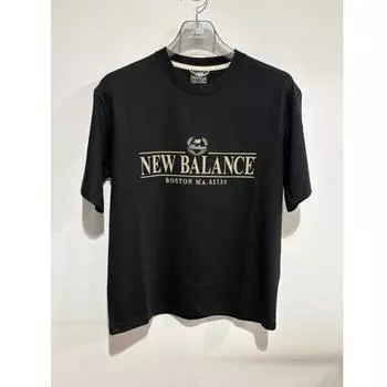 New Balance Футболка с коротким рукавом Uni Heritage Graphic Nbnef21473 черная (19)BLACK/100(L)