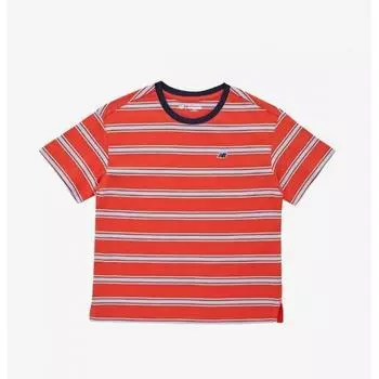 New Balance Футболка с коротким рукавом в полоску для детей 30 штук B1 Nk9ef2503u 20 50 NK9EF2503U 20 100