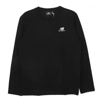 New Balance Футболка Uni Basic с длинным рукавом white (95)