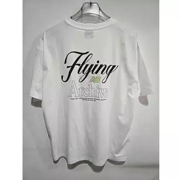New Balance Футболка Uni Frozen Flying с коротким рукавом Nbnef21513 белая (10)WHITE/90(S)