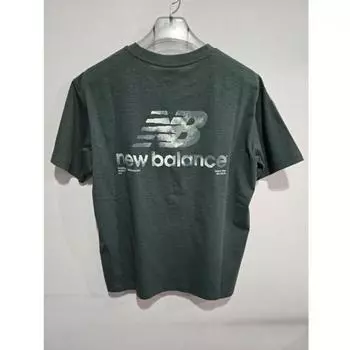 New Balance Футболка Uni Frozen Pixel Graphic с коротким рукавом Nbnef21523 хаки (49)KHAKI/90(S)