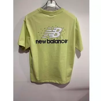 New Balance Футболка Uni Pixel Graphic с коротким рукавом Nbnef21443 светло-зеленого цвета (41)LIGHT GREEN/90(S)