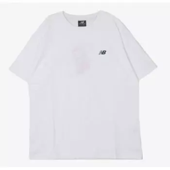 New Balance Футболка Uni с коротким рукавом, полуоблегающая, Aa Nbnefco223 10 16 59 1.NBNEFCO223 10/XS