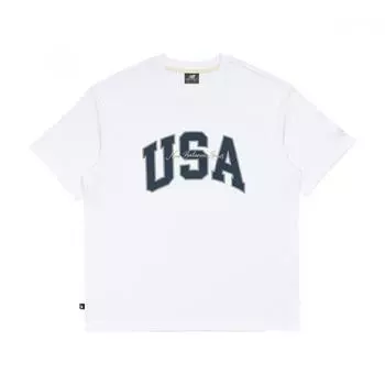 New Balance Футболка Uni Usa Classic с коротким рукавом Nbnef2a053 10 XS(85)