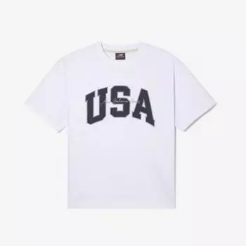 New Balance Футболка Usa Classic с коротким рукавом, обычная, B1 Nbnef2a053 10 16 27 5 1.NBNEF2A053 10/XS
