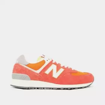 New Balance Galleria New Balance New Val 574 Orange Public Sneakers U574rcb 4