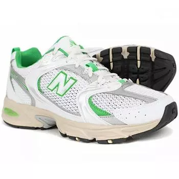 New Balance Genuine New Balance 530 White Green Silver MR530EC/230
