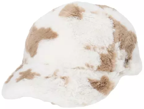 New Balance Golf Cap (Cow Spot Faux Fur) Women s 012-4287514 041Beige FR