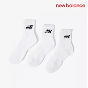 New Balance Half Club 3 Pack Socks C28 Nbgeebp804 10 All File Jacquard 240