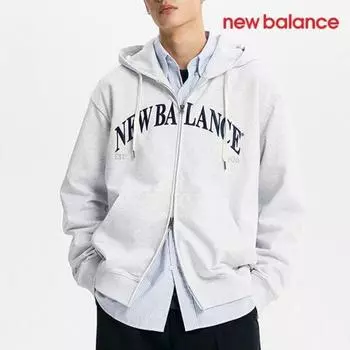 New Balance Half Club Hoodie Zip Up C28 Nbmde11113 16 Uni Heri S