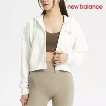 NeW Balance Half Club Hoodie Zip Up K25 Nbmdd3W852 10 W Non Brushed Semi 85