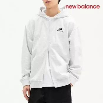 New Balance Half Club Hoodie Zip Up C28 Nbmde11013 16 Uni Essential S