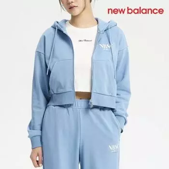 NeW Balance Half Club Hoodie Zip Up K25 Nbmdd3W852 50 W Non Brushed Semi 85