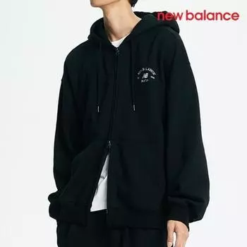 New Balance Half Club Hoodie Zip Up H20 Nbmdd4a013 19 Uni Heritage L