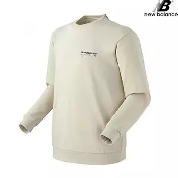 New Balance Half Club Nbnca32043 Be Daisy Pack Back New Ball Unisex Long Sleeve Tee Man 95