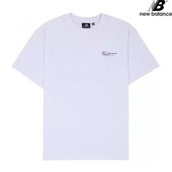 New Balance Half Club Nbneb29043 Wh Ivy Picnic Short Sleeve Tee Semi Over 100