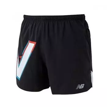 New Balance Half Club Nbnvb26091 Bk Impact Logo 5 Inch Men S ShortS Short Fan 90