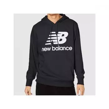 New Balance Half Club New Balance New Balance Men S eSSential Stack Logo Hoodie Nbn0 95