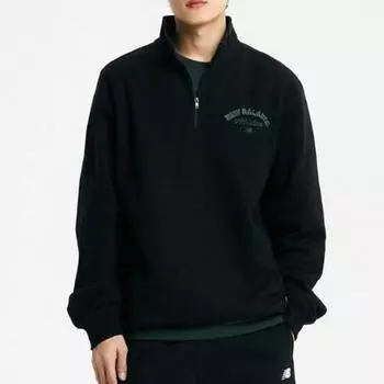 New Balance Half Club Public Athletics Brushed Half Zip Sweatshirt Nbncd41913 1 90(S)