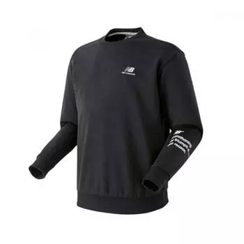 New Balance Half Club Sleeve Lettering Sweatshirt Nbncbb1133 19 100(L)